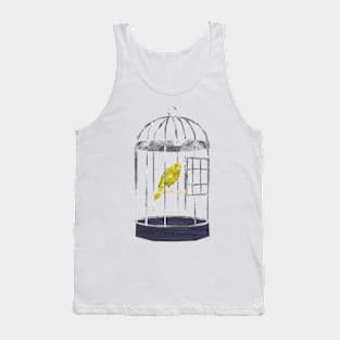 Canary in a cage Tank Top